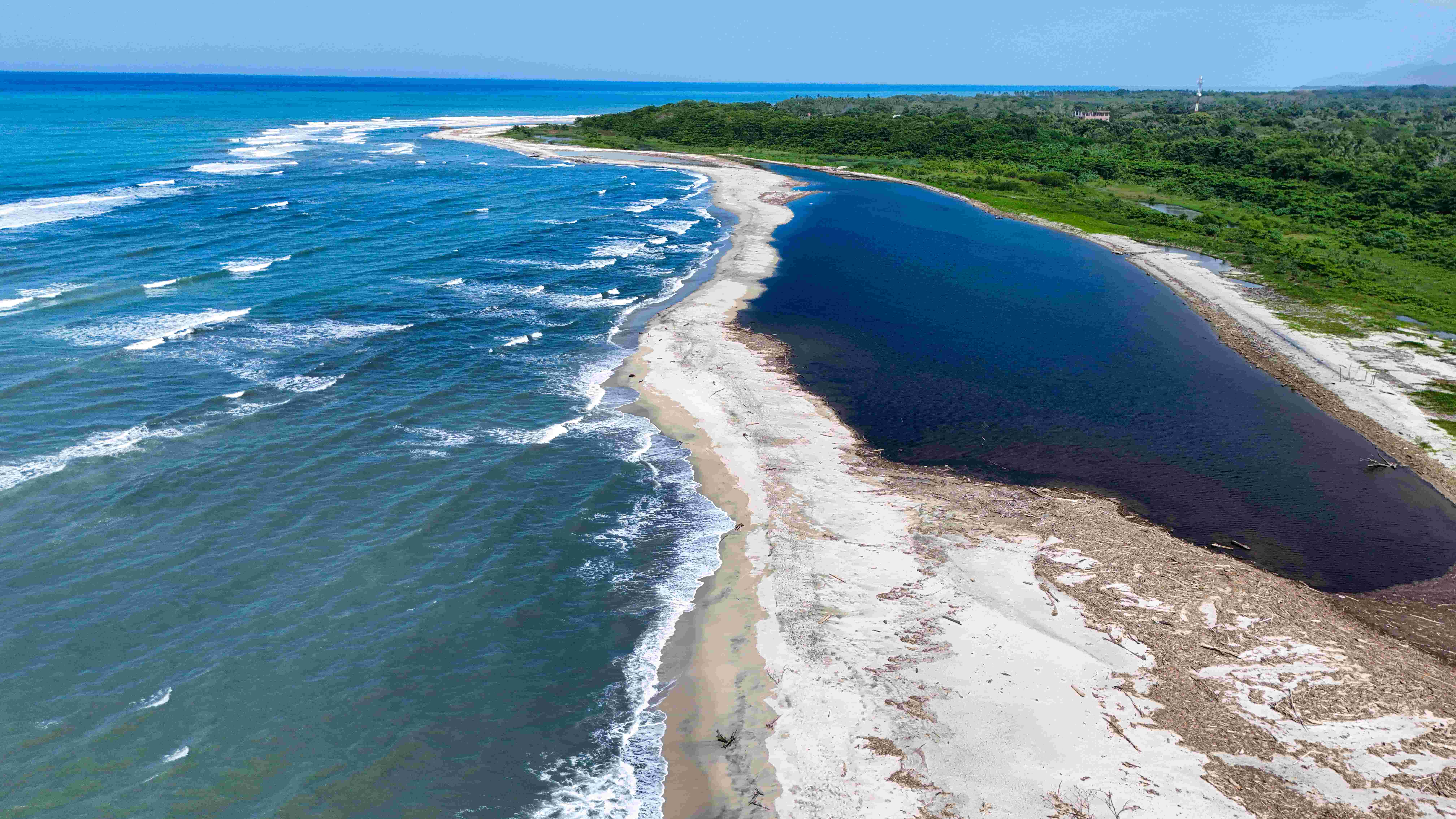 Toma aérea de proyecto técnico